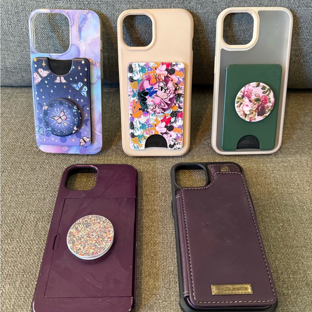 iPhone Cases Lot compatible with iPhone 13 phone.